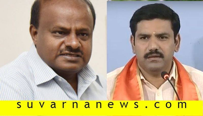 BY Vijayendra gives bjp govt formation credit to hd kumaraswamy