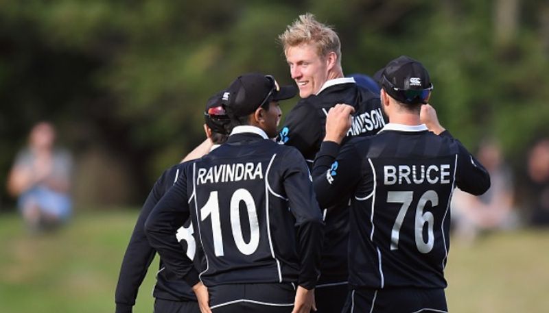 New zealand tallest cricketer Kyle Jamieson debut International cricket