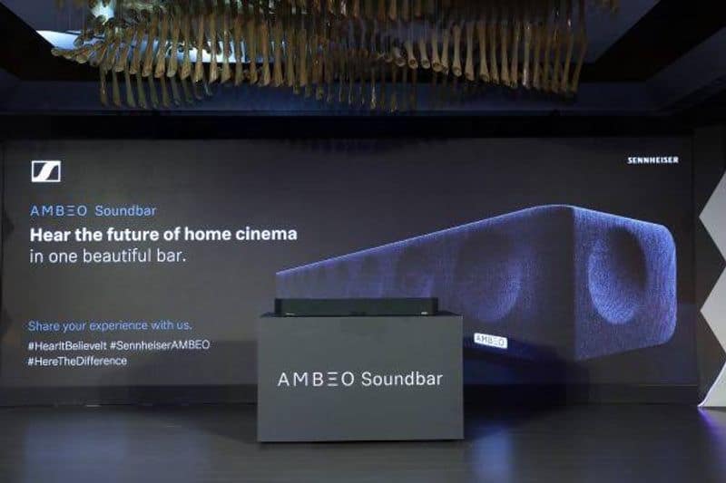 sennheiser brand launches its much awaited soundbar in india.