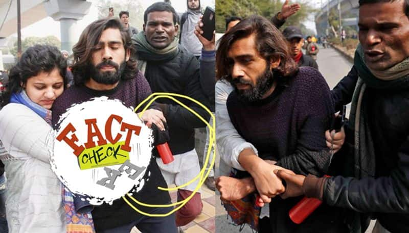 Jamia firing, conspiracy theories and doubts raise about the red bottle in injured students hand ends