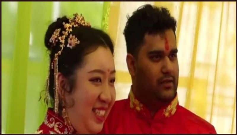 Chinese woman travels to India for an Indian wedding