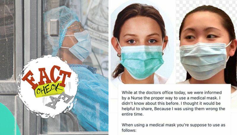 Is there a right way to wear a surgical mask?