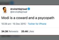 No, Arvind Kejriwal isnt a saint He had once called PM Modi coward and psychopath