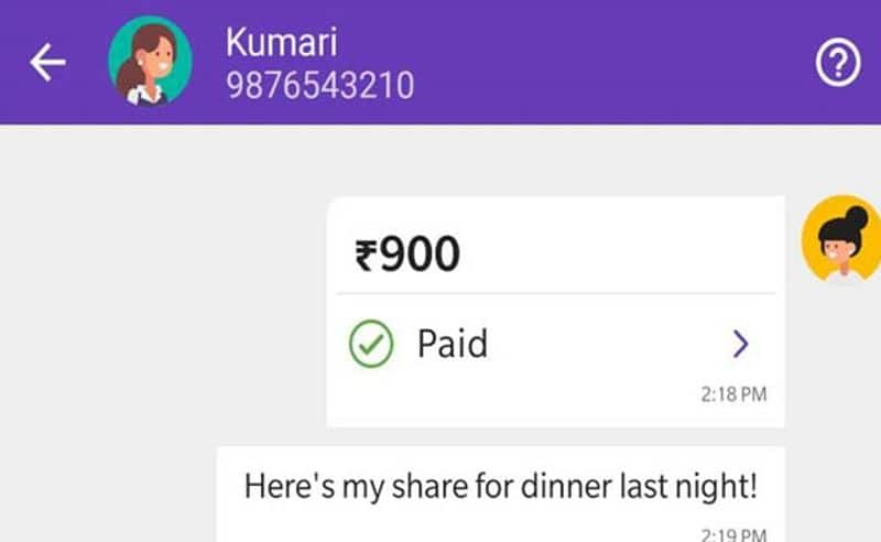 phone pe app launches new chat feature for easy money transactions