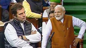 With his characteristic aplomb, PM Modi dismantles opposition with special focus on Rahul Gandhi