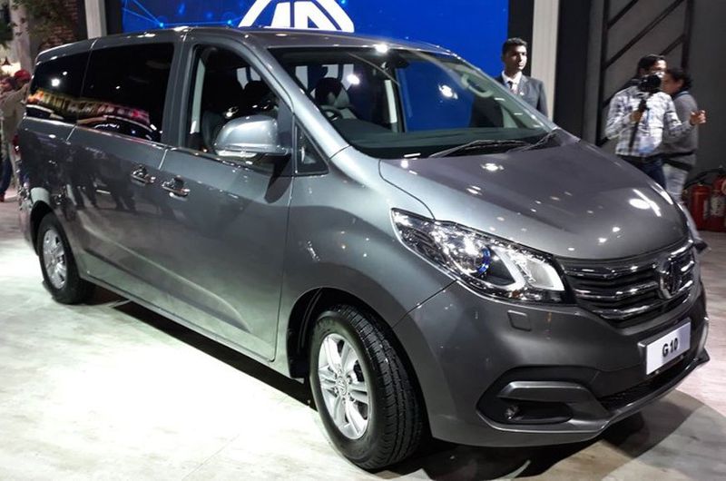 Toyota innova competitor MG motors unveiled G10 mpv car