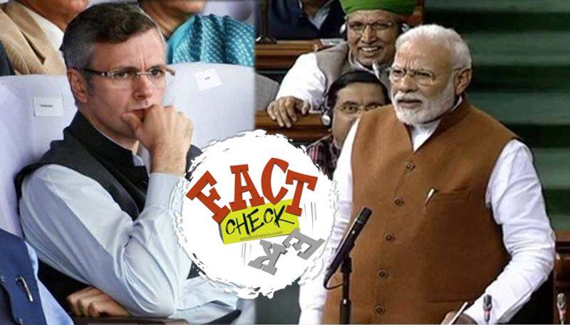 fictional quote of Omar Abdullah cited by Modi originates from satire website Faking News in parliament against separatist sentiment