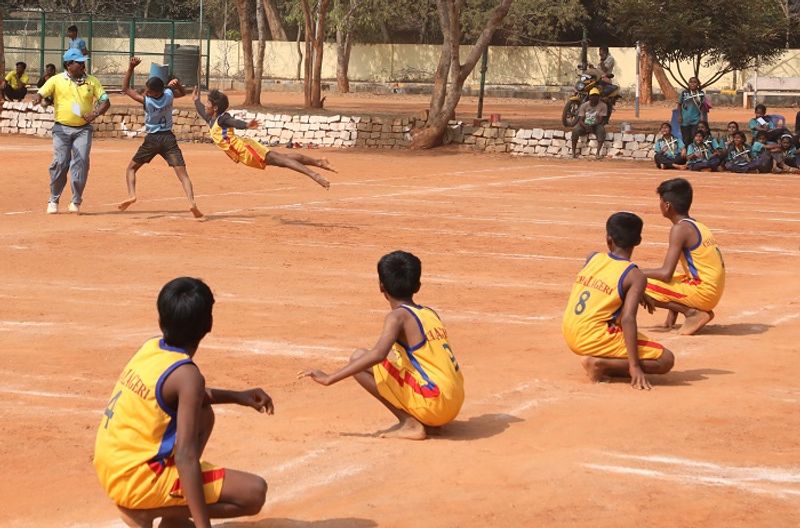 Belagavi kho kho team bags gold in Mini Olympic bengaluru