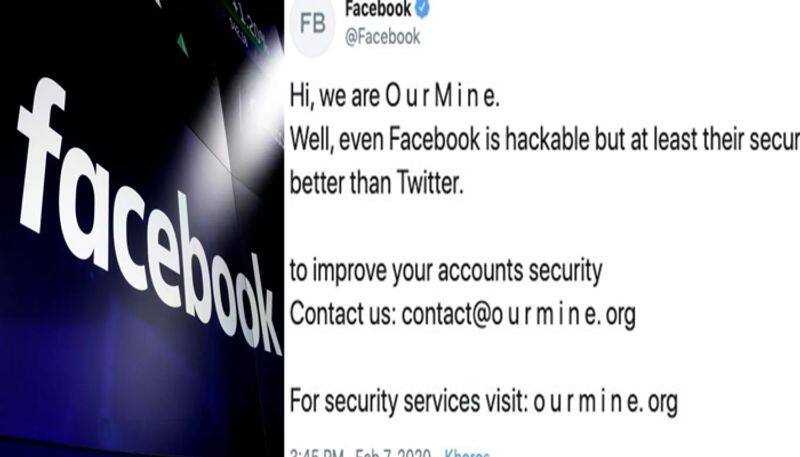 Facebook's social media accounts hacked