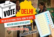 Hi tech Delhi elections 2020 What is QR code enabled voter slip