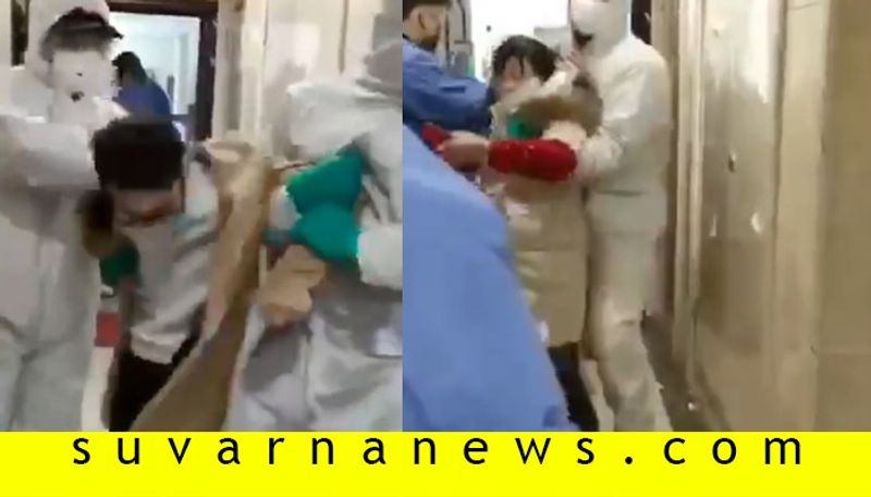 Viral Video Shows People dragged out of home in coronavirus hit Wuhan