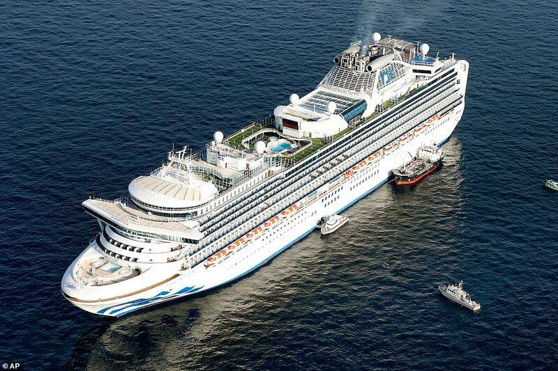 Two Indians on cruise ship in Japan test positive for coronavirus