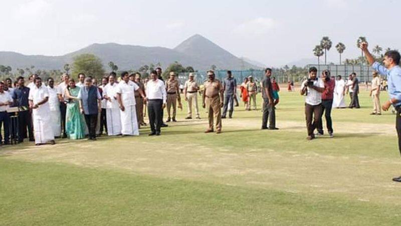 International cricket stadium open in Salem