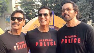 Sooryavanshi: Akshay Kumar, Ajay Devgn at at Maharashtra Police International Marathon