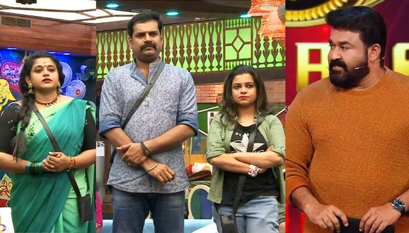 mohanlal announced eviction this week in bigg boss 2