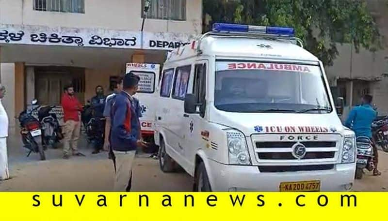 Ambulance Carrying Ailing baby Shivamogga to Bengaluru Jayadeva hospital in Zero Traffic