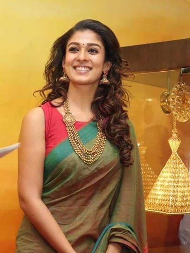 Nayanthara New White Saree Latest Clicks Going Viral