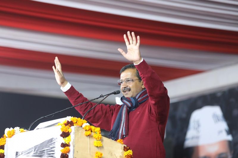 Chief Minister Arvind Kejriwal wins prepares for a third 3rd term