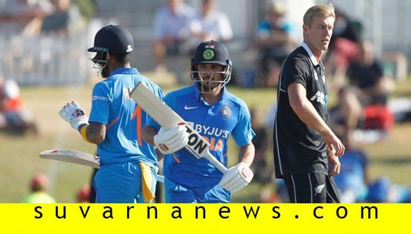 KL Rahul and Manish Pandey speak in Kannada in While Batting against New Zealand in 3rd ODI