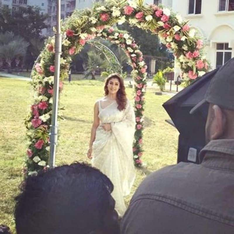 Nayanthara New White Saree Latest Clicks Going Viral