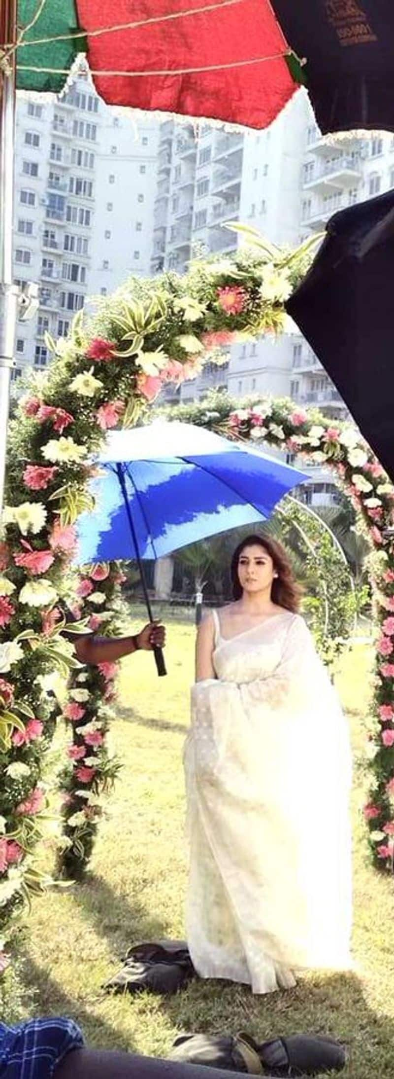 Nayanthara New White Saree Latest Clicks Going Viral