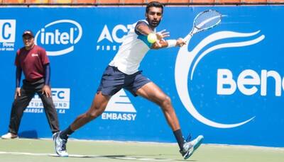 Bengaluru Open: Leander Paes enthralls crowd; Prajnesh Gunneswaran enters quarters