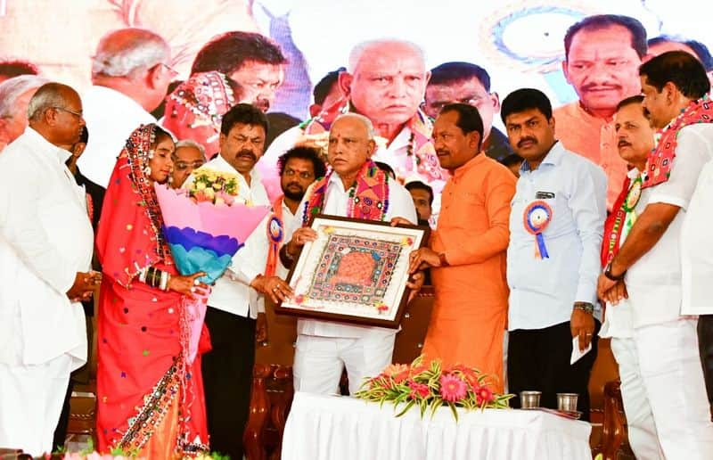 CM BS Yediyurappa announces 100 crore grant for Banjara community