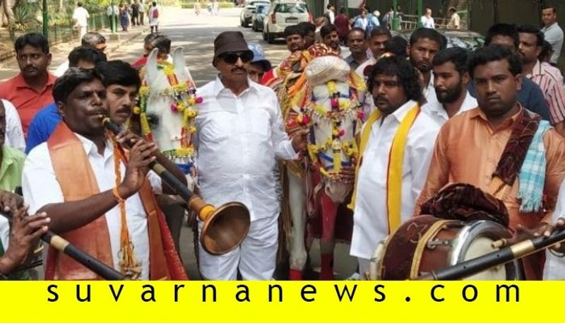 Vatal Nagaraj arranges marriage of horses on valentines day