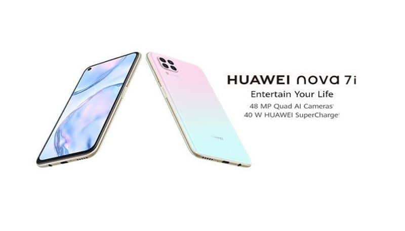 Huawei Nova 7i With 40W SuperCharge Fast Charging smartphone launch