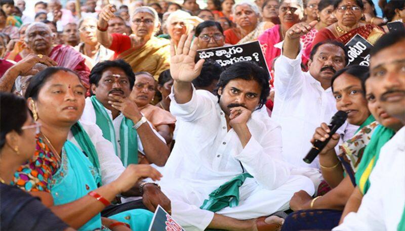 Janasena party Chief pawan kalyan Visit to Amaravathi Capital Region