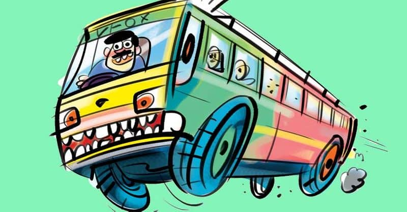 Unable To Find A Ride, Telangana Man Steals Bus