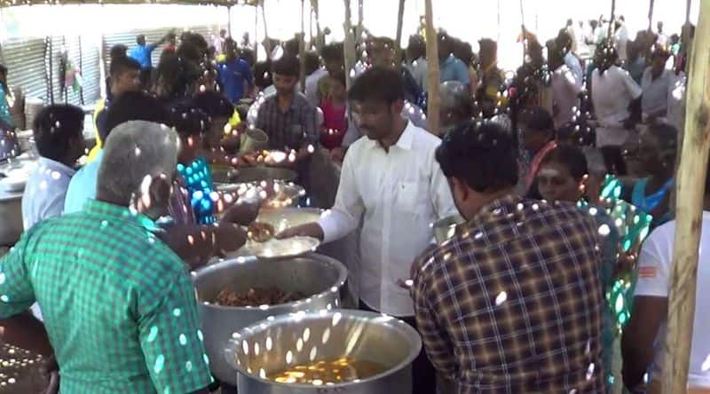 Festival in Munniyapasami temple