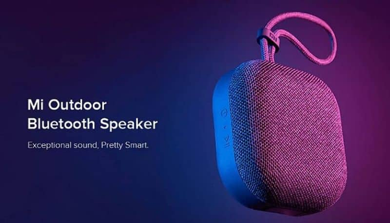 xiaomi mi launches new out door bluetooth speaker in  india