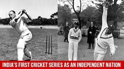 Indian Cricket Highlights: India's First Cricket Series As An Independent Nation