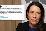 Look whos supporting Modi Congress leader Abhishek Singhvi says its necessary to deport Debbie Abrahams