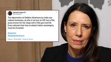 Look whos supporting Modi Congress leader Abhishek Singhvi says its necessary to deport Debbie Abrahams