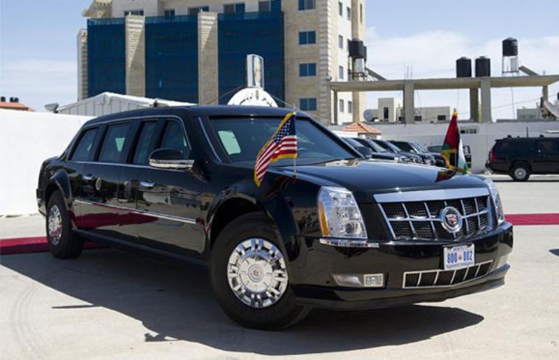 Donald Trump 6.4 tonne car beast is making agra admin jittery