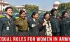 Defence Minister Rajnath Singh welcomes Permanent Commission for Women in Army