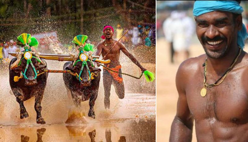 Kambala buffaloes jockey Srinivas Gowda helps Physically Challenged students