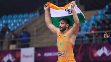 Asian Wrestling Sunil Kumar wins gold ends India 27 year wait