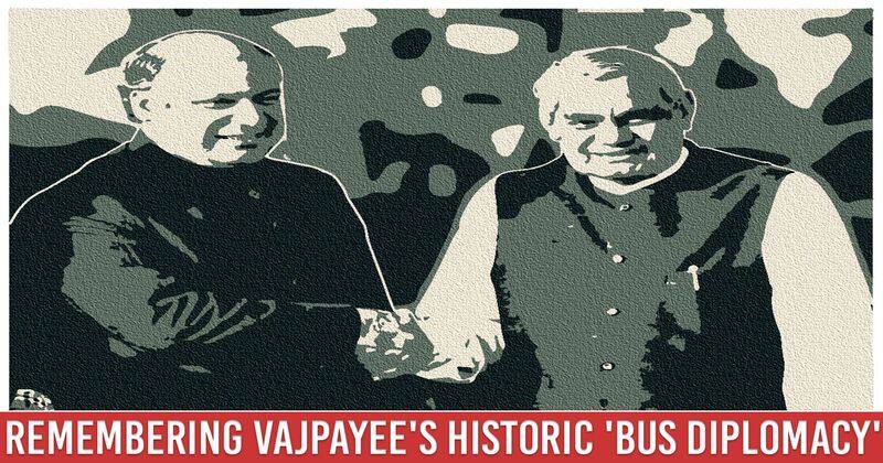 vajpayee bus diplomacy india pakistan lahore kargil war 1999