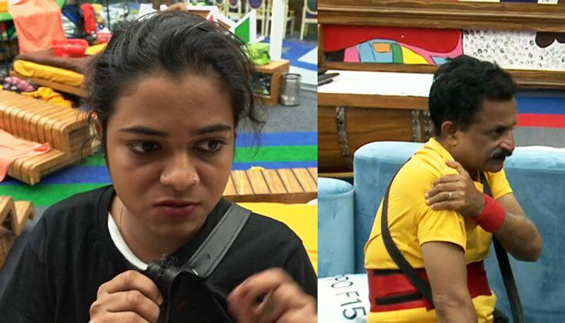 jazla madasseri complaints against rejith kumar in bigg boss 2