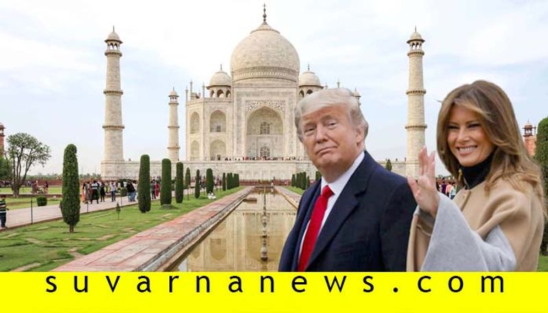 American president Donald Trump has nude casino in name of Taj Mahal