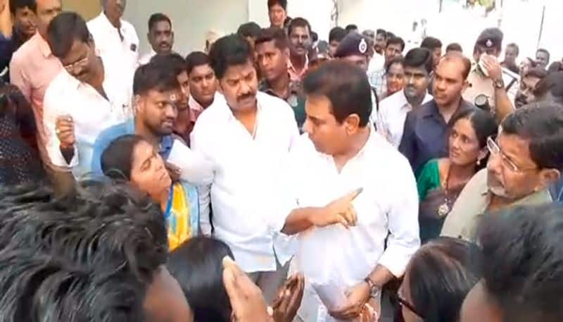 Minister KTR Inspect SC Girls Hostel At Sircilla