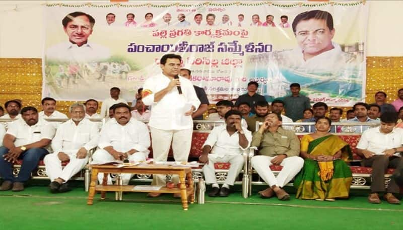 Minister KTR  Praises CM KCR