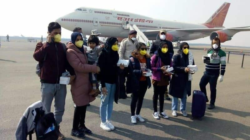 Indian air force flight enter to china with medicine and medical crew and also for rescue Indians