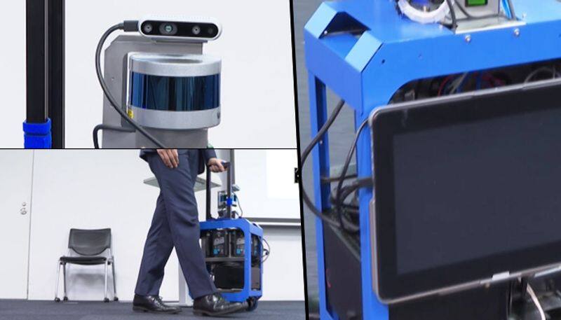 Shimizu Corporation produces Artificially Intelligent suitcase