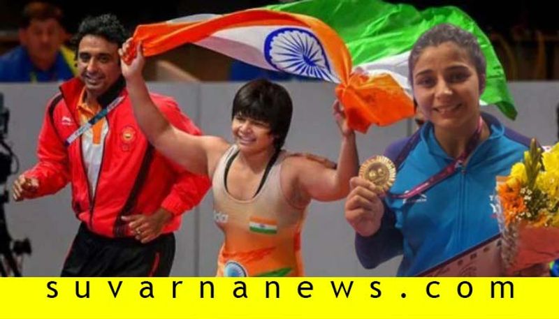 Asian Wrestling Championships Sarita and Divya Kakran Pinki bags Gold medal