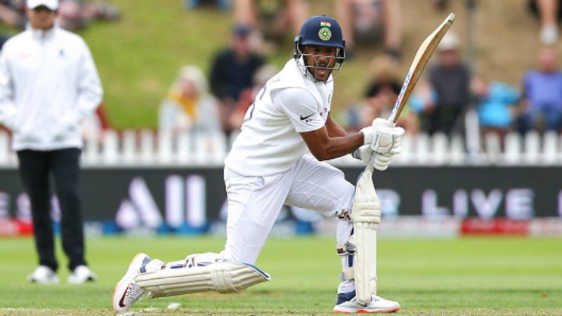 India vs New Zealand 1st Test Mayank Agarwal Hits Fifty