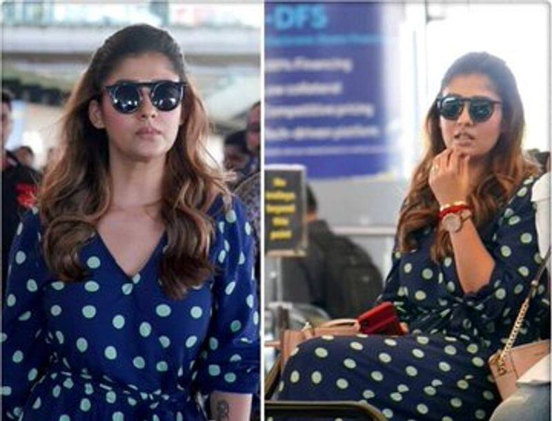 Lady Super Star Nayanthara Stunning Photos In Hyderabad Airport Going Viral